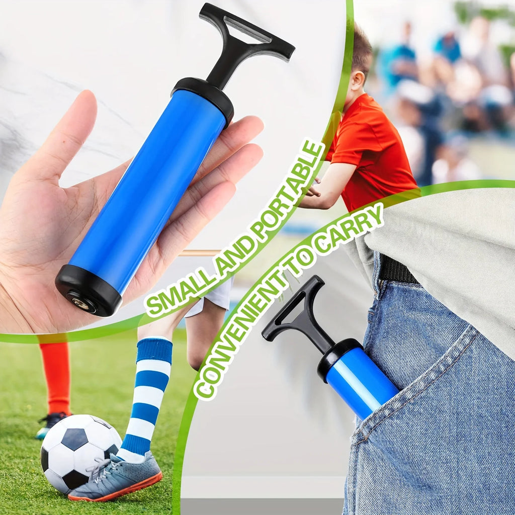 Portable Soccer Ball Pump — Works on All Sports Balls