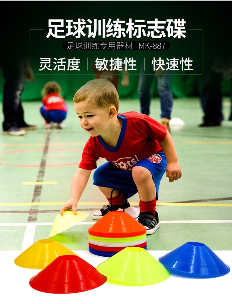 Soccer Training Cones Set — Agility Practice for Kids & Adults