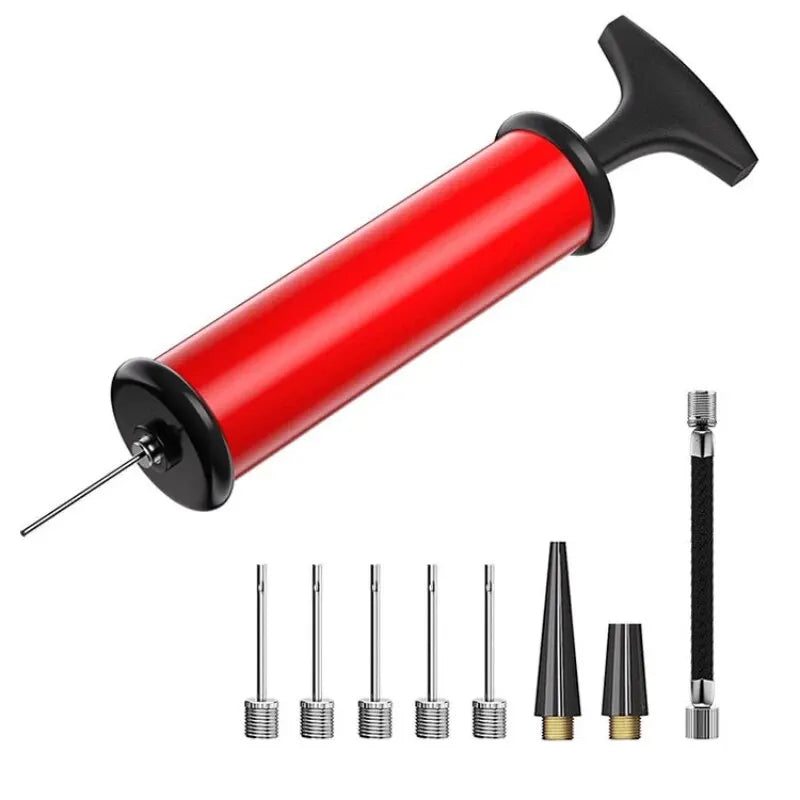 Portable Soccer Ball Pump — Works on All Sports Balls